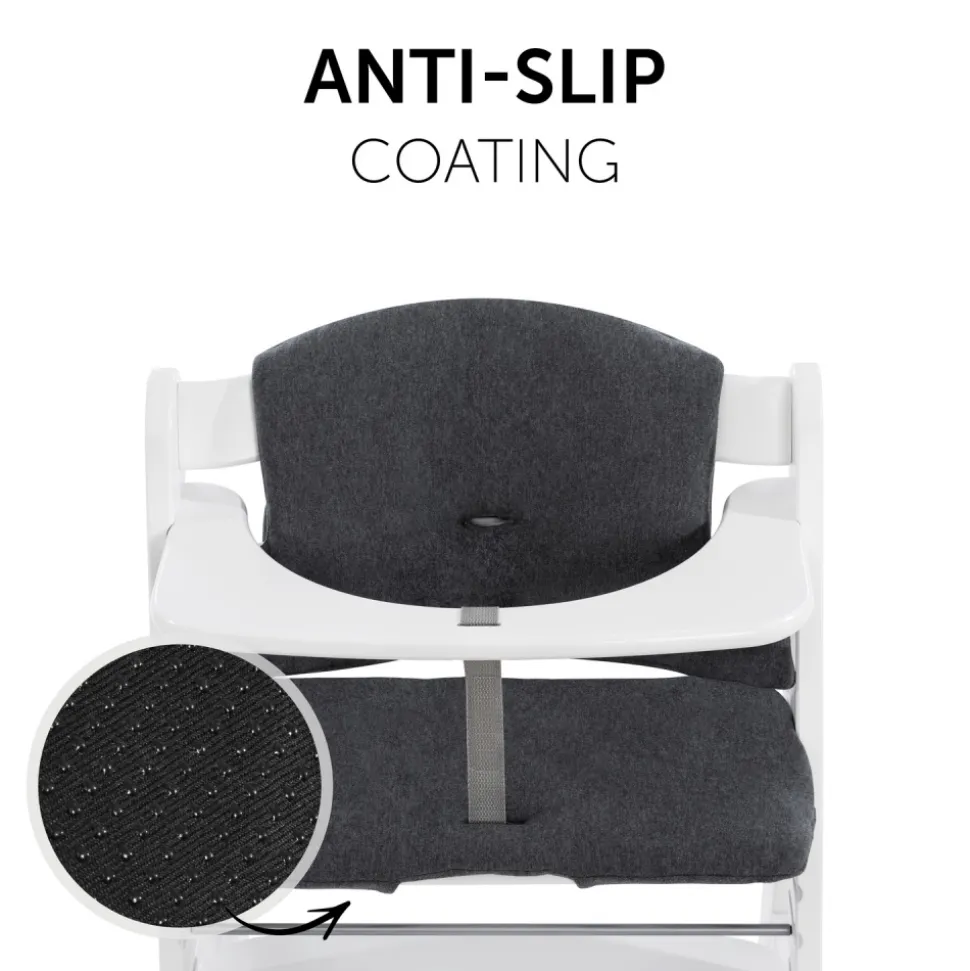 Coussin de chaise haute select jersey charcoal
