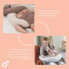 Coussin de maternité buddy allaitement tetra sand