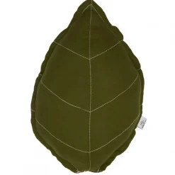 Coussin feuille caramel forest