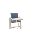 Coussin pour chaise haute blue velvet