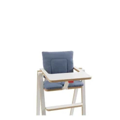 Coussin pour chaise haute blue velvet