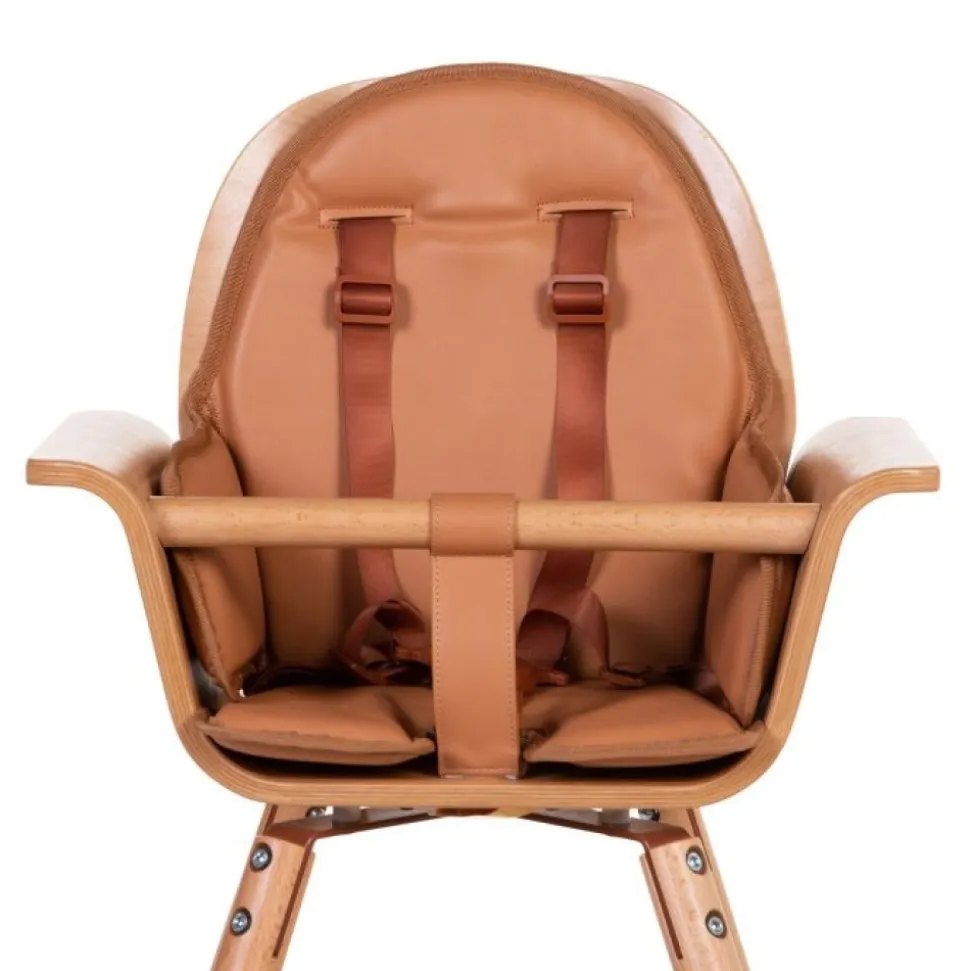 Coussin pour chaise haute evolu cuir et nude