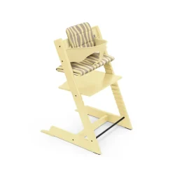 Coussin pour chaise haute tripp trapp jaune citronné