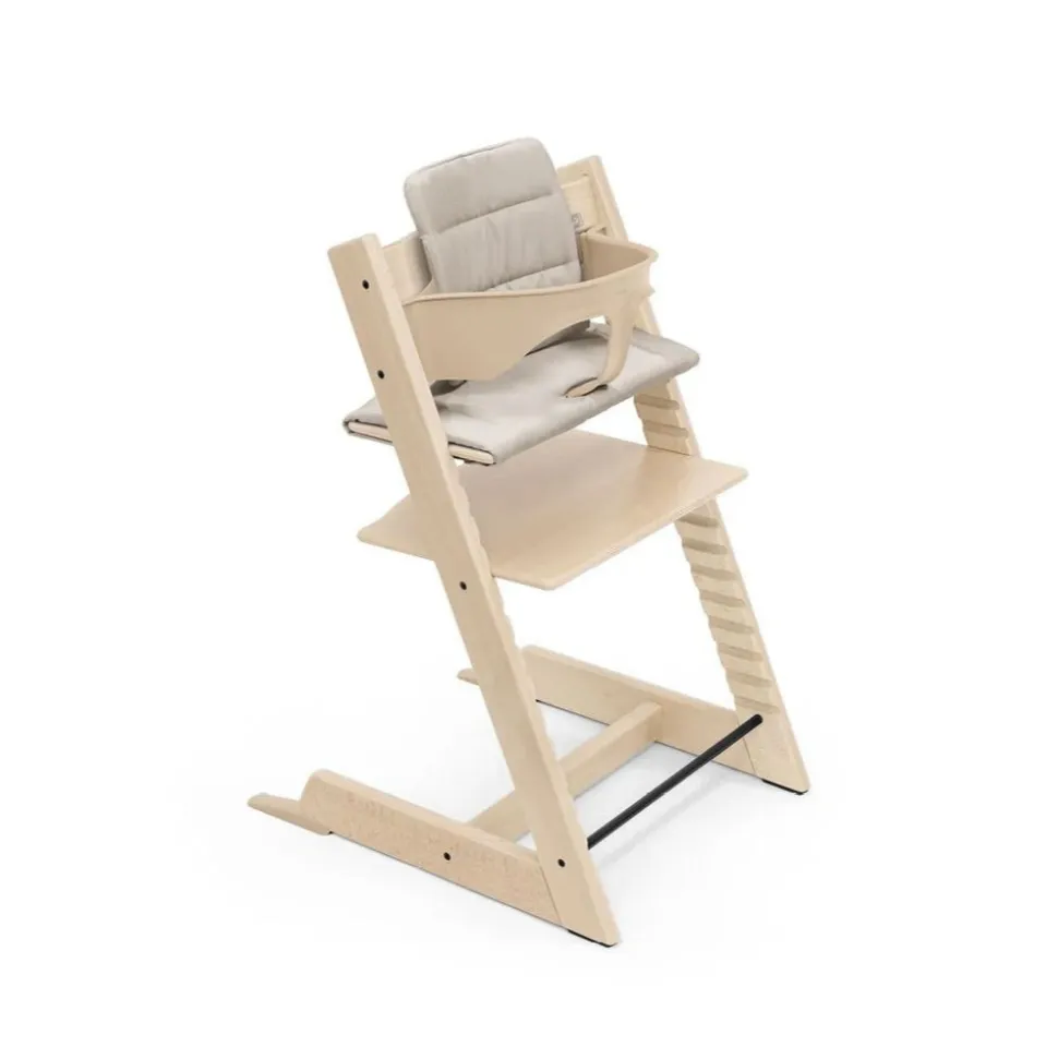 Coussin pour chaise haute tripp trapp beige