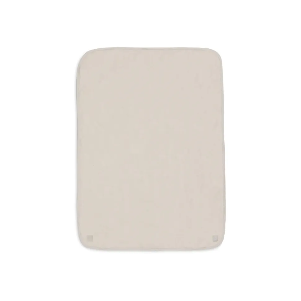 Couverture bébé chaude 100 x 150 cm basic jersey sherpa oatmeal