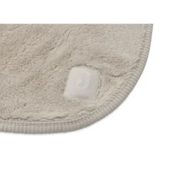 Couverture bébé chaude 75 x 100 cm basic jersey sherpa sand