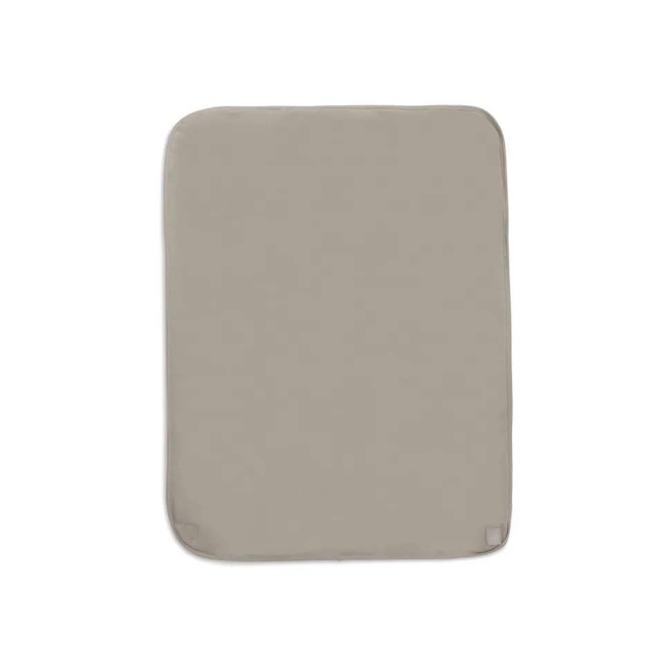 Couverture bébé chaude 75 x 100 cm basic jersey sherpa sand