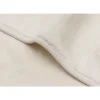 Couverture bébé chaude 75 x 100 cm basic jersey sherpa oatmeal