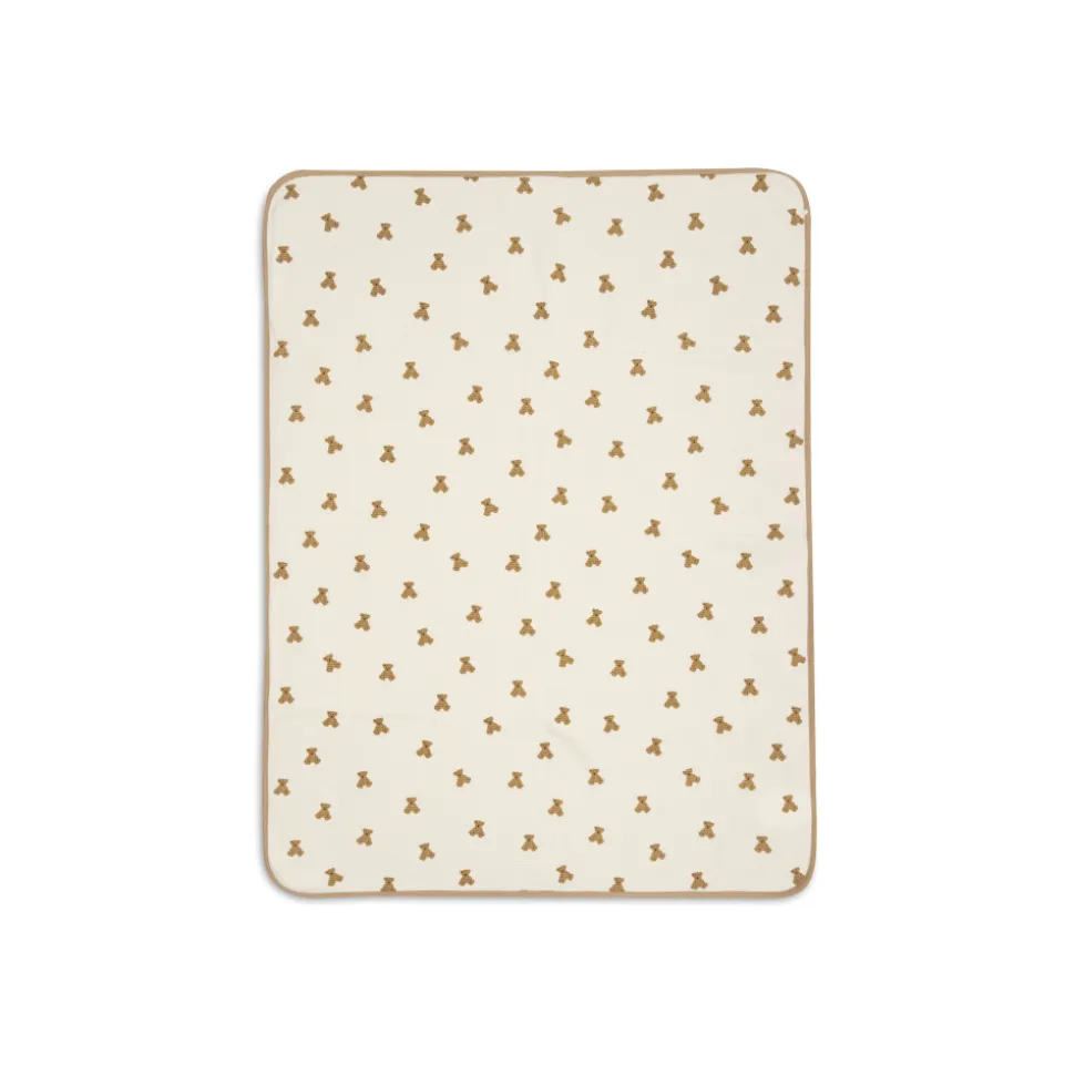 Couverture bébé little waffle 75x100 cm mini teddy bear