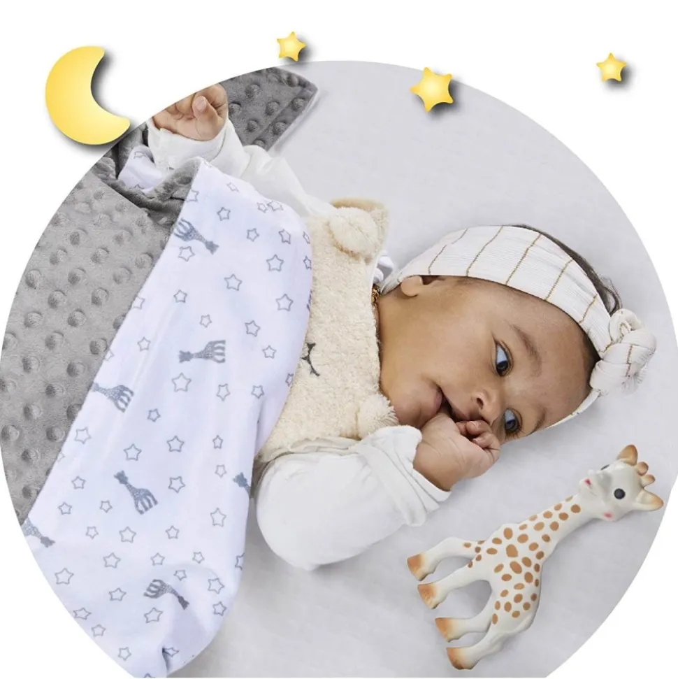 Couverture bébé sophie doux