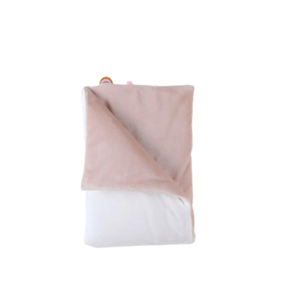 Couverture bébé veloudoux 75x100cm popsie gigi et louli
