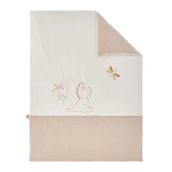 Couverture bébé veloudoux 75x100cm popsie gigi et louli