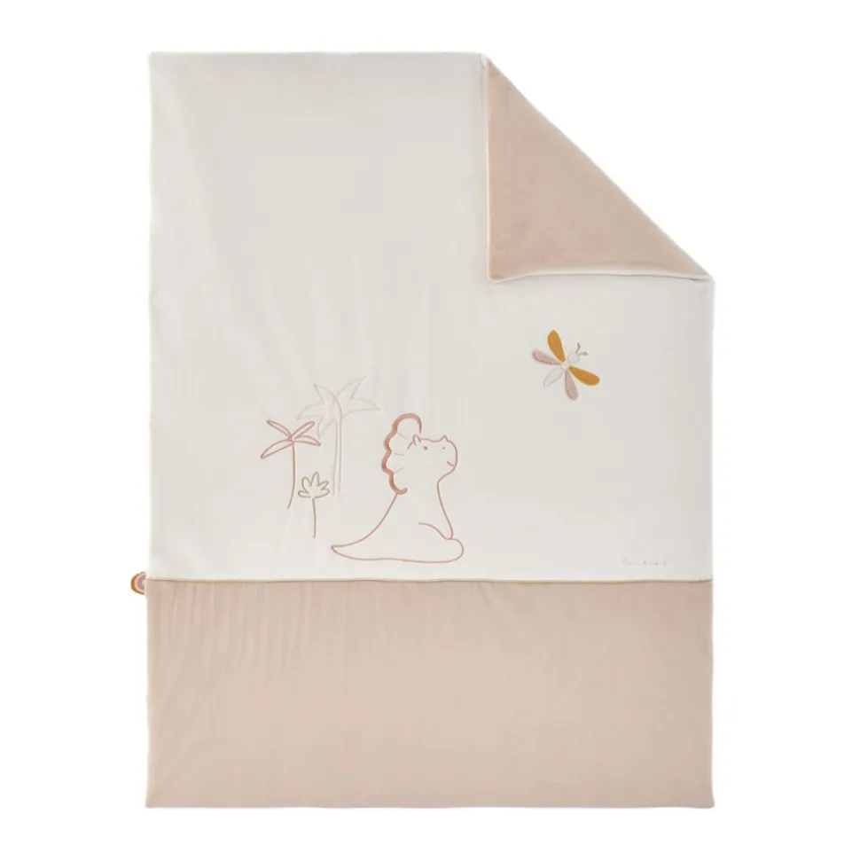 Couverture bébé veloudoux 75x100cm popsie gigi et louli