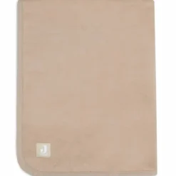 Couverture bébé 75x100 cm coton biscuit