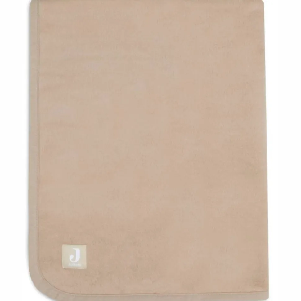 Couverture bébé 75x100 cm coton biscuit