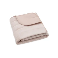Couverture bébé 75 x 100 cm velvet rib wild rose