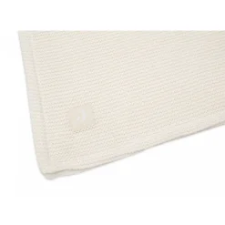 Couverture berceau 75 x 100 cm basic knit velvet ivoire