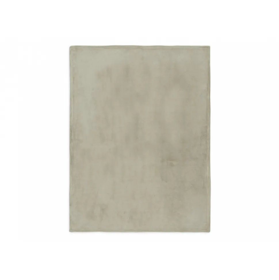 Couverture berceau 75 x 100 cm basic knit velvet olive
