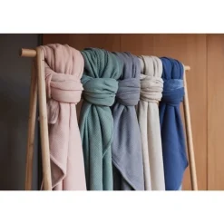 Couverture berceau 75 x 100 cm basic knit velvet nougat