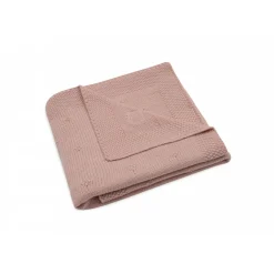 Couverture berceau 75x100 cm cosy knit wild rose