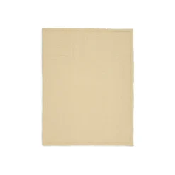 Couverture berceau 75x100 cm gaze de coton jacquard vanilla