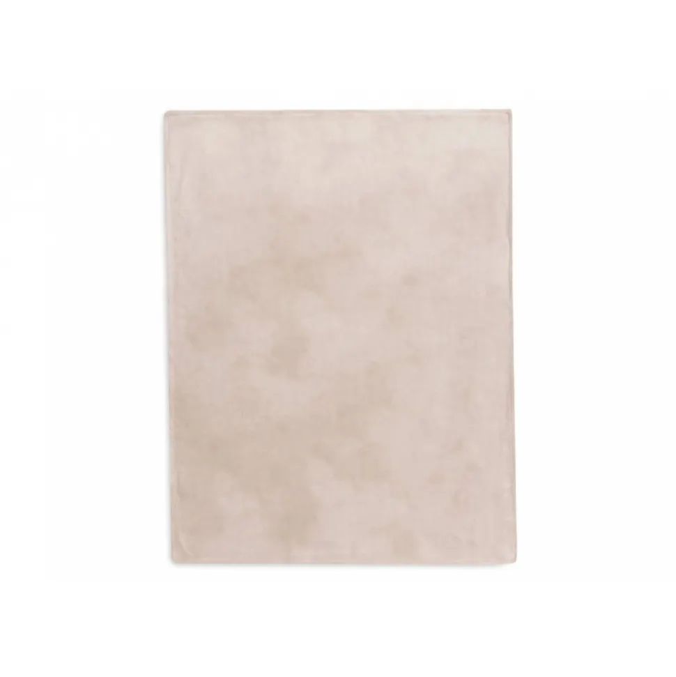 Couverture berceau 75x100 cm pointelle nougat miffy et fleece