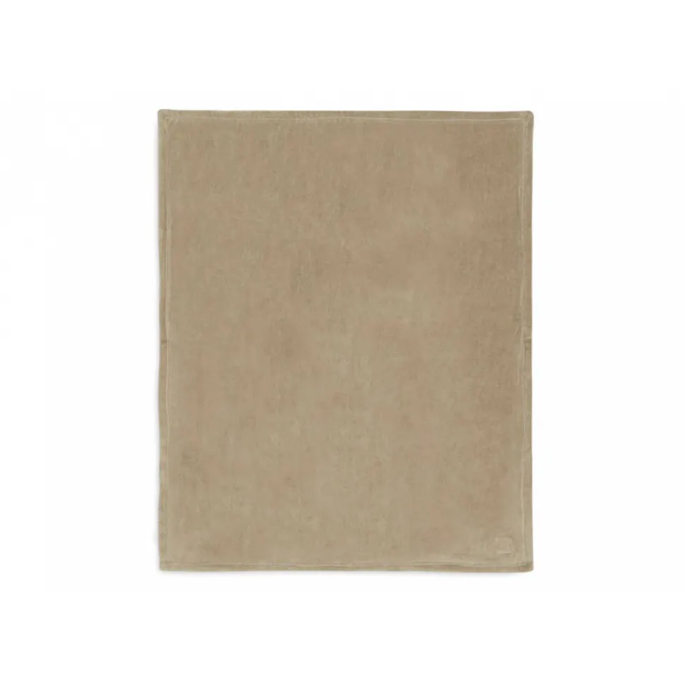 Couverture berceau 75 x 100cm soft waves olive