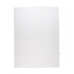 Couverture colombes du bonheur 100x140 cm en mousseline et sherpa - bali, moka & snow