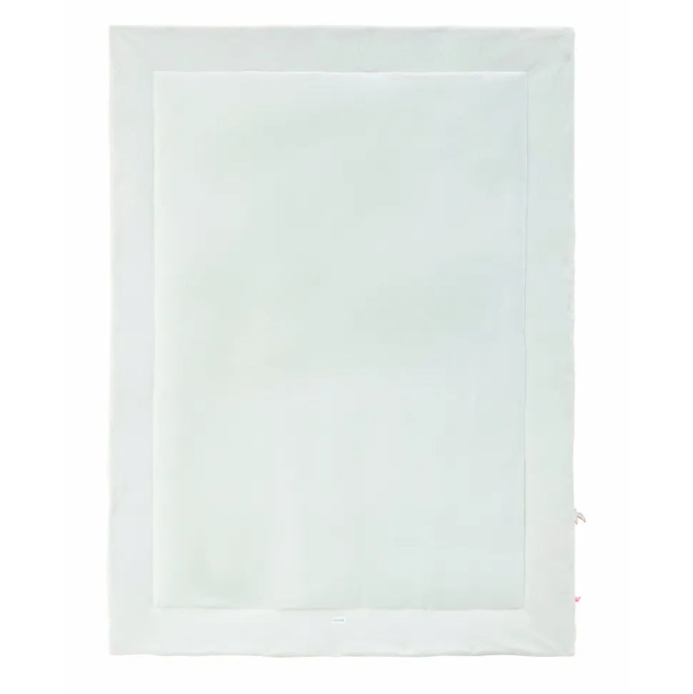 Couverture colombe 100x140 cm en veloudoux - bali, moka & snow