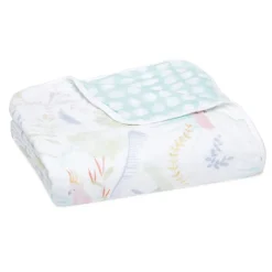 Couverture en mousseline de coton tropicalia
