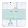Couverture en mousseline de coton space explorers