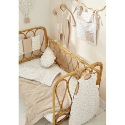 Couverture luxe fausse fourrure angora beige