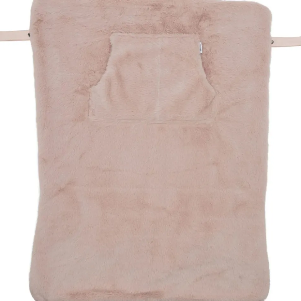 Couverture nomade fausse fourrure angora - pétale