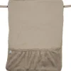 Couverture nomade fausse fourrure angora - beige