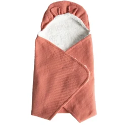 Couverture nomade terracotta