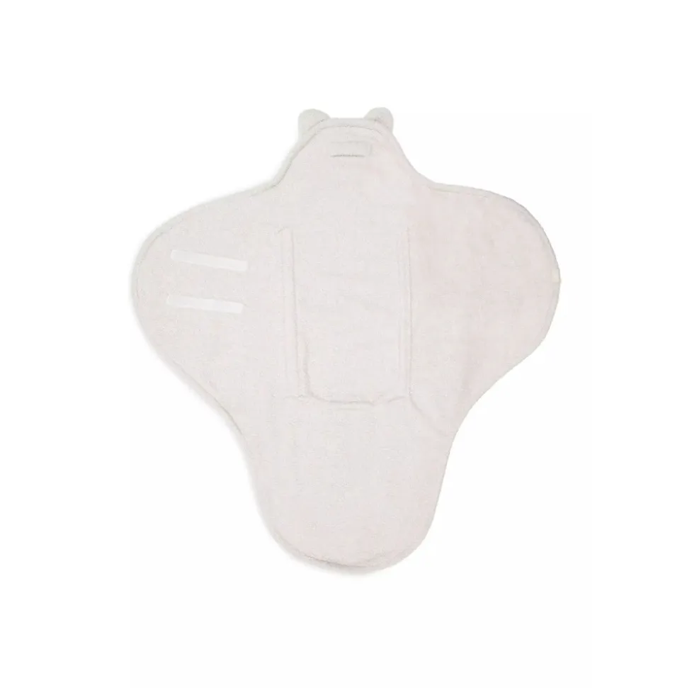 Couverture portefeuille bear bouclette oatmeal