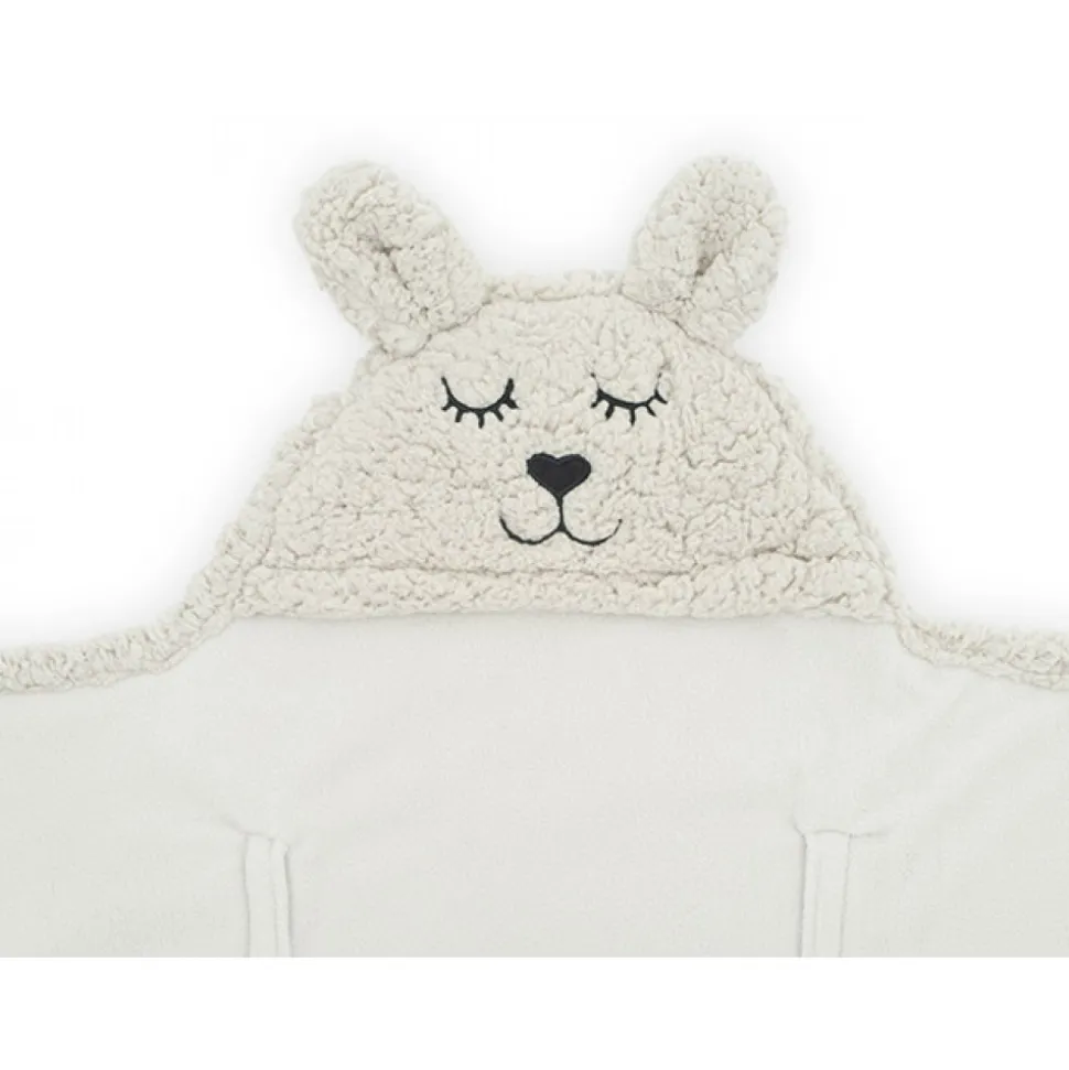 Couverture portefeuille câline bunny nougat