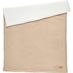Couverture supersoft 75x100cm teddy bouclette beige