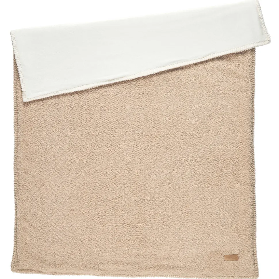 Couverture supersoft 75x100cm teddy bouclette beige