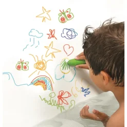 5 crayons de bain