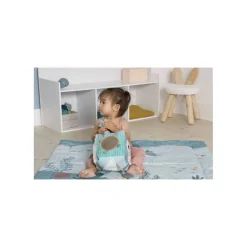 Cube d'activités en tissu océan