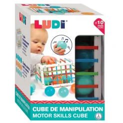Cube de manipulation à balles