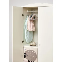 Cube de rangement chouette 33 x 33 cm
