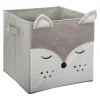 Cube de rangement 29x29 cm renard