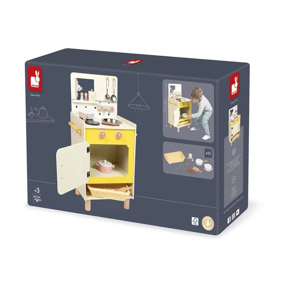 Cuisine en bois pour enfant mamie soleil