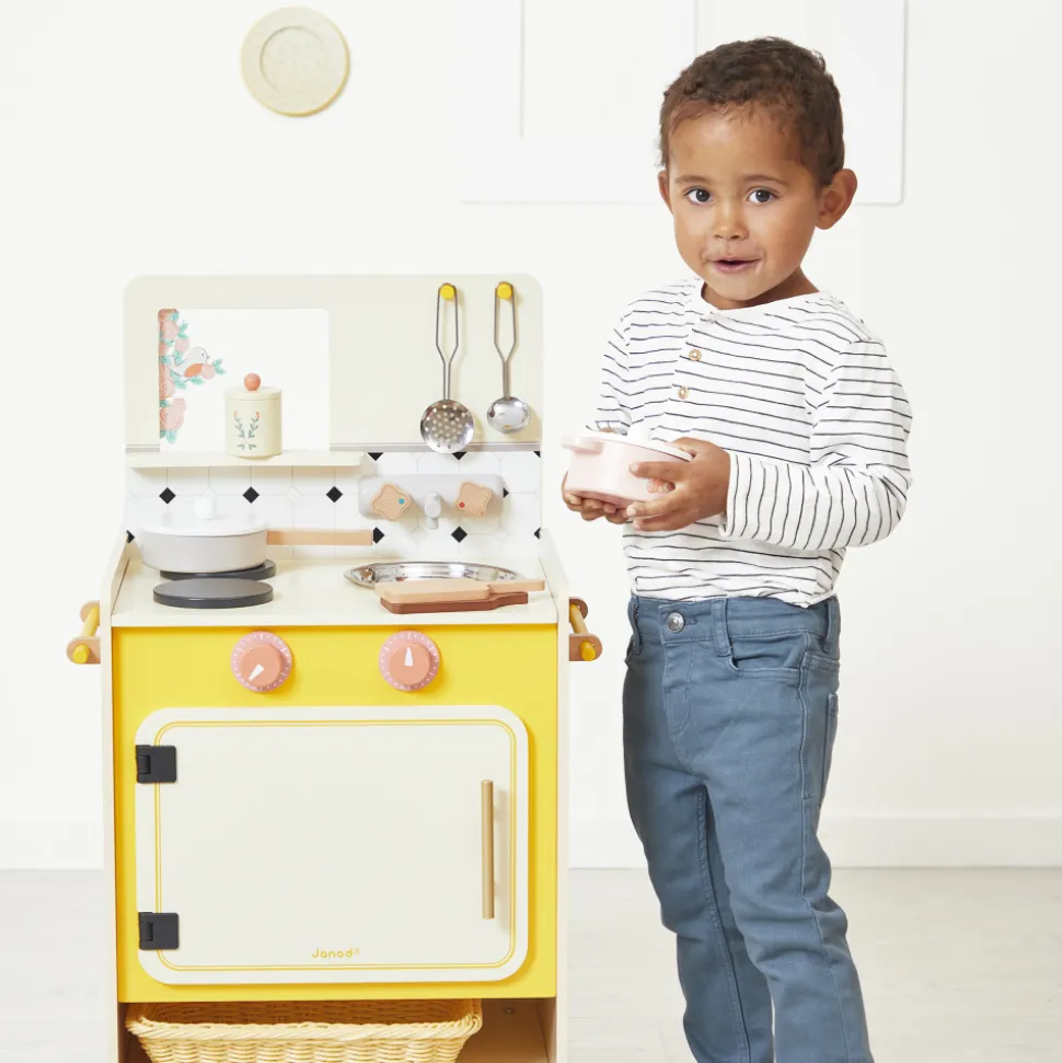 Cuisine en bois pour enfant mamie soleil