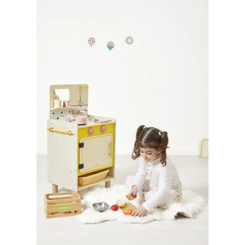 Cuisine en bois pour enfant mamie soleil
