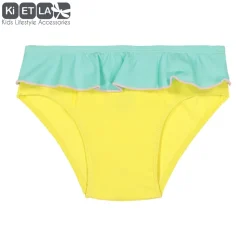 Culotte anti-uv annette 18mois jaune/vert