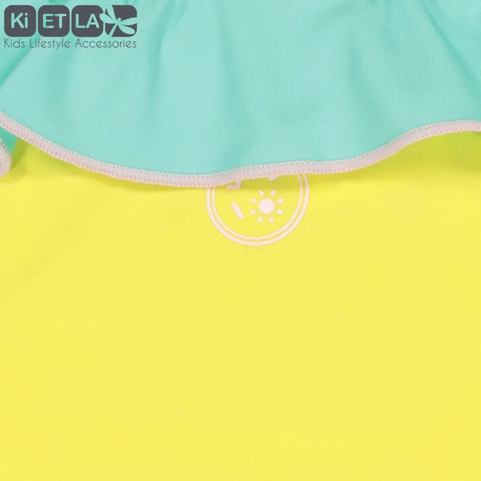 Culotte anti-uv annette 12 mois jaune/vert