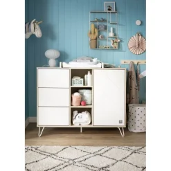 Dispositif à langer pour commode happy